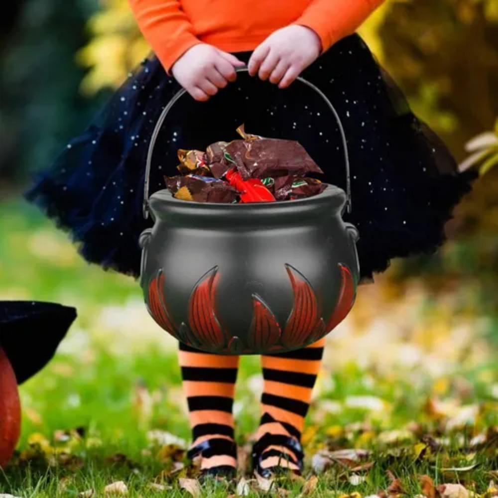 with Handle Christmas Candy Bucket Black Halloween Cauldron Halloween Candy Kettles Kids Toy
with Handle Christmas Candy Bucket Black Halloween Cauldron Halloween Candy Kettles Kids Toy