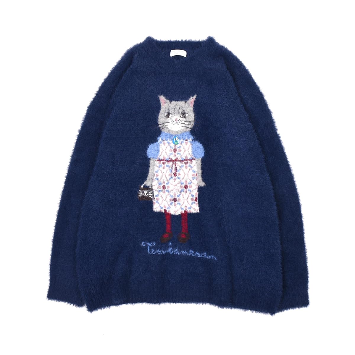 Kusguru Japan Shaggy Knit Dark Blue Women s Sweater, BK416, темно-синього кольору
Kusguru Japan Shaggy Knit Dark Blue Women s Sweater, BK416, темно-синього кольору