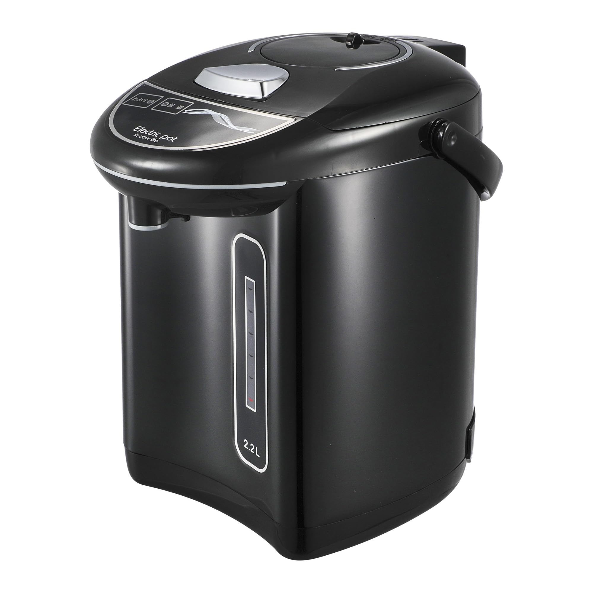 Electric pot Simple design Empty heating prevention Black operated and light touch hot water 360 degree rotating bottom Water level window Safety
Electric pot Simple design Empty heating prevention Black operated and light touch hot water 360 degree rotating bottom Water level window Safety