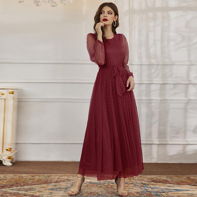 ZTY-465 2023 Autumn/Winter Women s Short-Sleeve Mesh Dress – European & American Fashion with Round Neck Extra Large
ZTY-465 2023 Autumn/Winter Women s Short-Sleeve Mesh Dress – European & American Fashion with Round Neck Extra Large