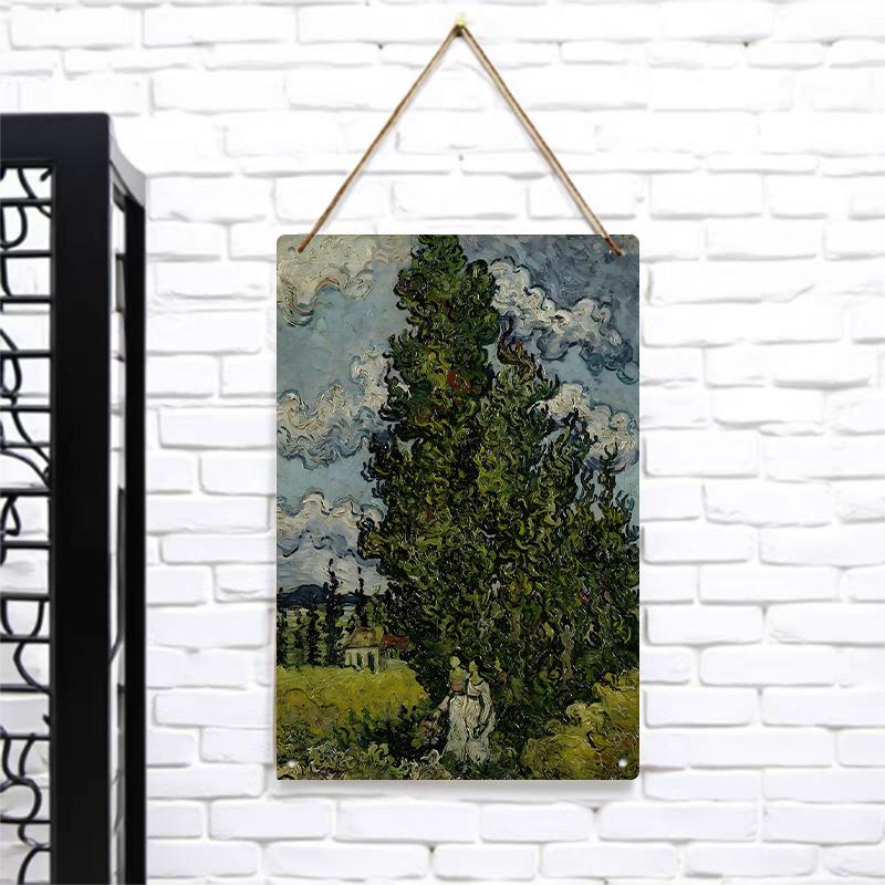 Van Gogh Style Olive Tree Oil Painting Metal Tin Wall Art European Living Room Decorative Painting Retro Home Decoration 7.9x11.8In(20x30cm)
Van Gogh Style Olive Tree Oil Painting Metal Tin Wall Art European Living Room Decorative Painting Retro Home Decoration 7.9x11.8In(20x30cm)
