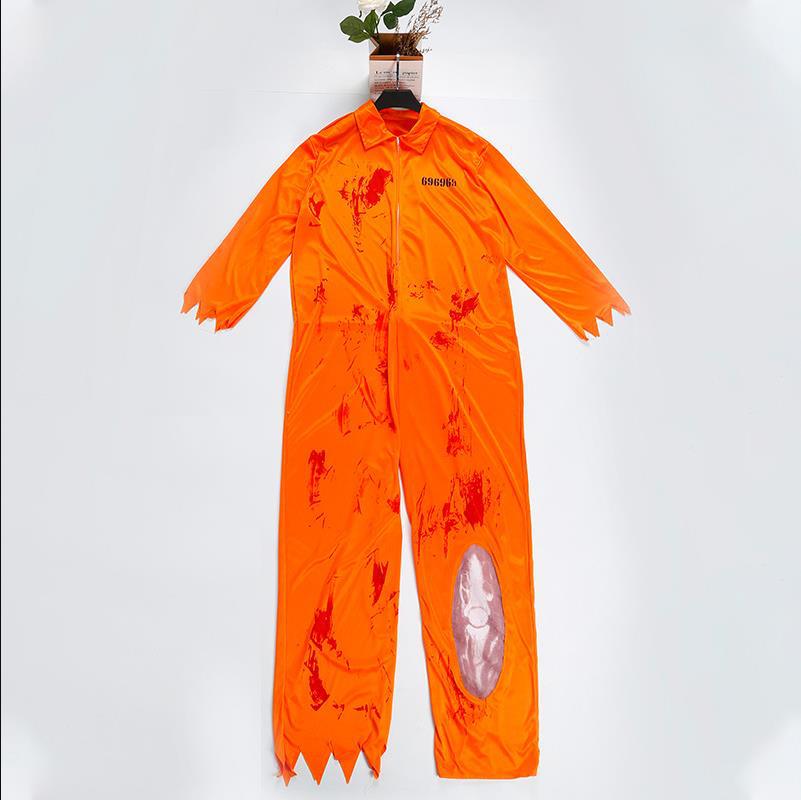 Adult Halloween Cosplay Prisoner Costume for Performance and Costume Ball L
Adult Halloween Cosplay Prisoner Costume for Performance and Costume Ball L