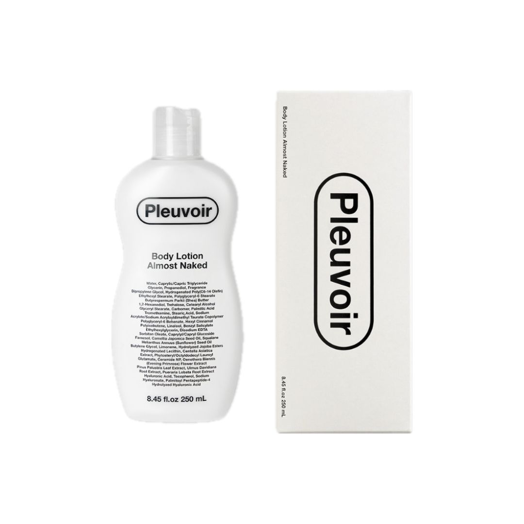 Pleuvoir Vegan Body Lotion 250mL ALMOST NAKED
Pleuvoir Vegan Body Lotion 250mL ALMOST NAKED
