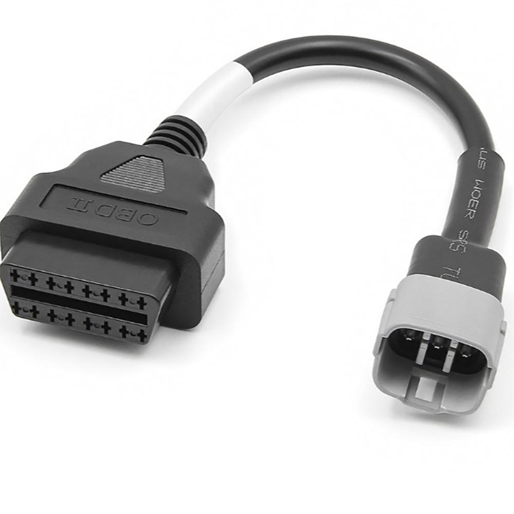1pcs OBD Motorcycle Cable for Suzuki 6 Pin Plug Cable Diagnostic Cable 6Pin to OBD2 16 Pin Adapter чорний
1pcs OBD Motorcycle Cable for Suzuki 6 Pin Plug Cable Diagnostic Cable 6Pin to OBD2 16 Pin Adapter чорний