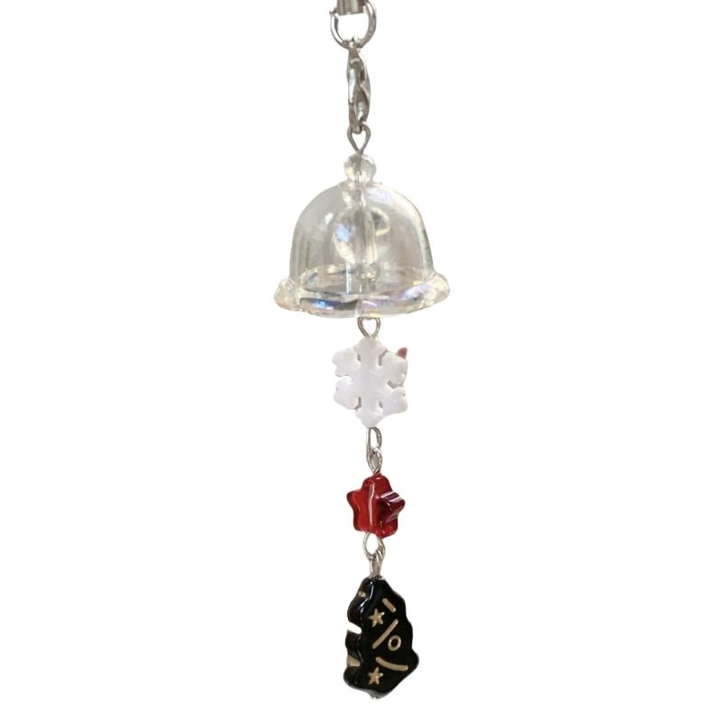 Retro Snowflake Mobile Chain Accessory Elegant Snowflake Phone Charm Decoration Stylish Acrylic Phone Hanging Ornament чорний
Retro Snowflake Mobile Chain Accessory Elegant Snowflake Phone Charm Decoration Stylish Acrylic Phone Hanging Ornament чорний