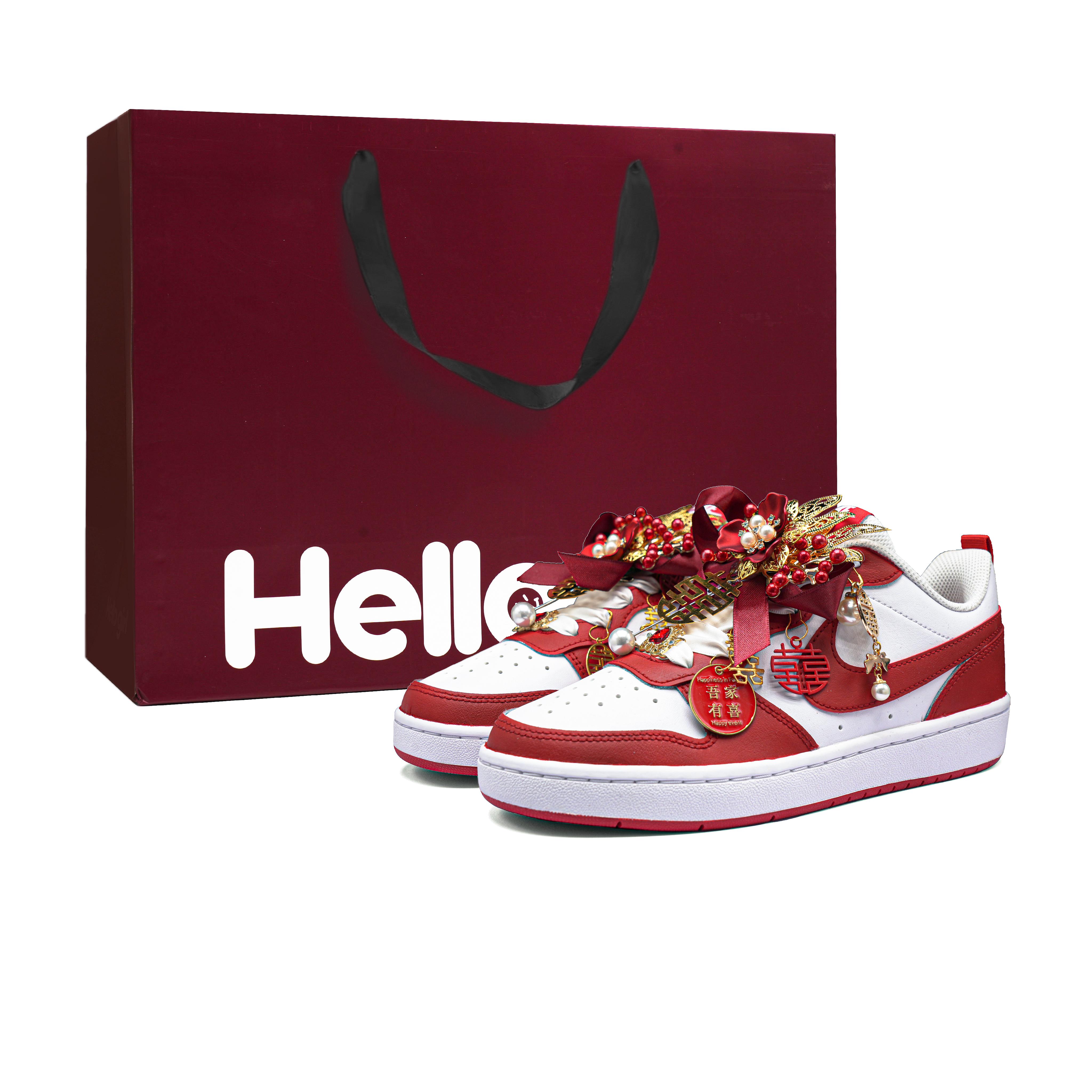 Nike Court Borough Blissful Lightweight Anti Slip Low top Skateboard Shoes Women s White Red BQ5448-103(Team241-S-BOX) 40
Nike Court Borough Blissful Lightweight Anti Slip Low top Skateboard Shoes Women s White Red BQ5448-103(Team241-S-BOX) 40