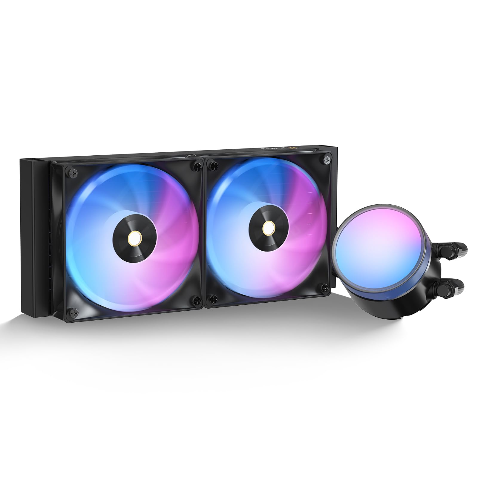 Ocypus Delta L24 ARGB CPU Simple Water Layered ARGB Lighting TDP Low Noise High Performance PWM Up to 2000 Compatible with AMD Intel LGA Cooler,
Ocypus Delta L24 ARGB CPU Simple Water Layered ARGB Lighting TDP Low Noise High Performance PWM Up to 2000 Compatible with AMD Intel LGA Cooler,