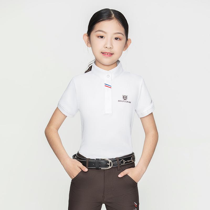 Professional Equestrian Polo Shirt - Short Sleeve Horse Riding Apparel for Men, Women, Adults, and Children, Suitable for Show Jumping Competitions. 150 (Adults)
Professional Equestrian Polo Shirt - Short Sleeve Horse Riding Apparel for Men, Women, Adults, and Children, Suitable for Show Jumping Competitions. 150 (Adults)