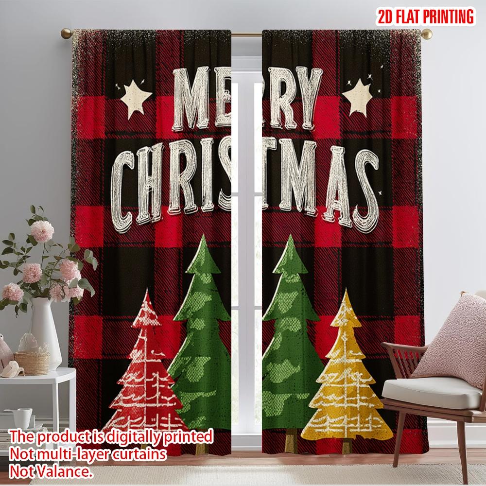 2pcs,2D plane printing Contemporary Curtains Winter Christmas Tree1 Versatile Polyester Fabric (without rod) Room Decor Ldeal 52.50×116.00 CM 2pcs
2pcs,2D plane printing Contemporary Curtains Winter Christmas Tree1 Versatile Polyester Fabric (without rod) Room Decor Ldeal 52.50×116.00 CM 2pcs