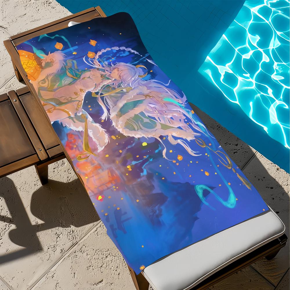Genshin Impact Zibai Towel Beach Quick Dry Soft Pool Towels Gift for Travel Gym Shower Camping sports W30*H60(CM)
Genshin Impact Zibai Towel Beach Quick Dry Soft Pool Towels Gift for Travel Gym Shower Camping sports W30*H60(CM)