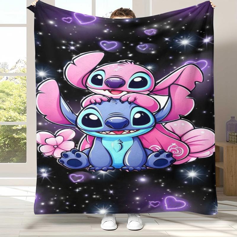 Kawaii S-Stitch Cartoon Flannel Blanket,Ultra Soft Warm Plush Throw for Home Bedroom Bed Sofa Cover Camping Picnic gift kids 75x90cm
Kawaii S-Stitch Cartoon Flannel Blanket,Ultra Soft Warm Plush Throw for Home Bedroom Bed Sofa Cover Camping Picnic gift kids 75x90cm