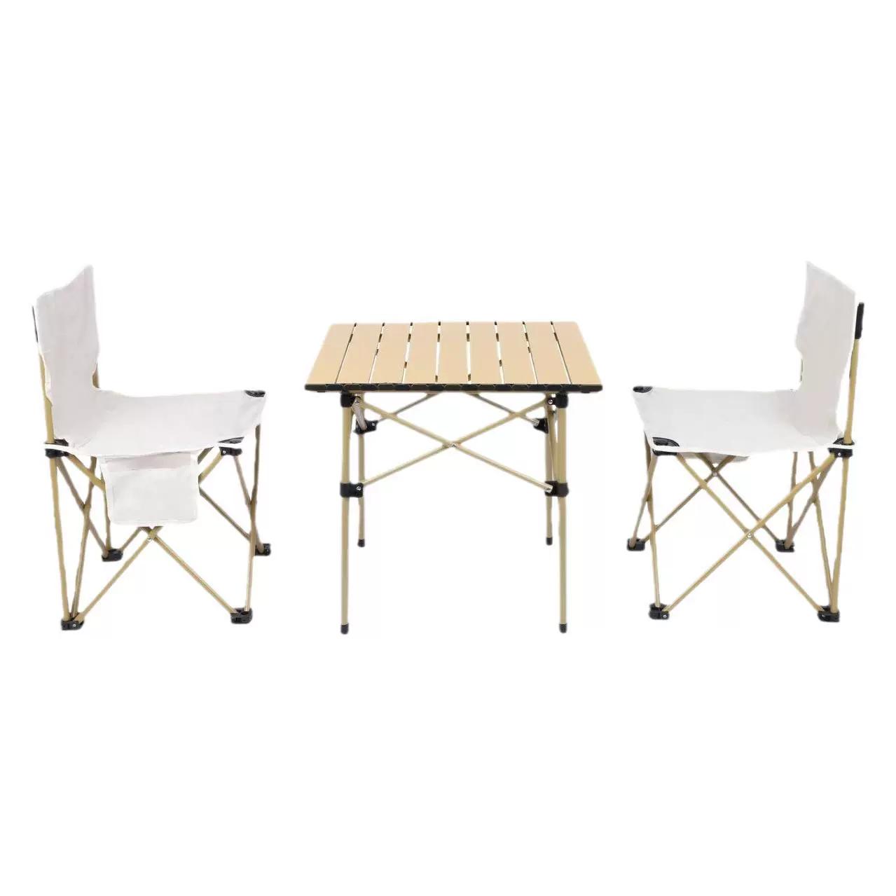 Set de mesa y sillas plegables para camping, muebles portátiles para picnic y barbacoa al aire libre
Set de mesa y sillas plegables para camping, muebles portátiles para picnic y barbacoa al aire libre