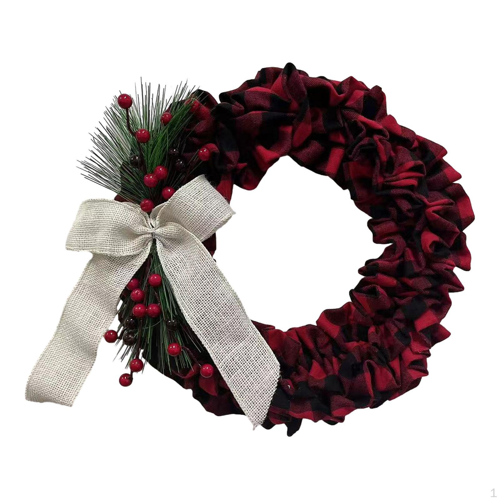 Christmas Round Wreath Artificial Wreath, Front Door Flower Wreaths for Festival Party
Christmas Round Wreath Artificial Wreath, Front Door Flower Wreaths for Festival Party