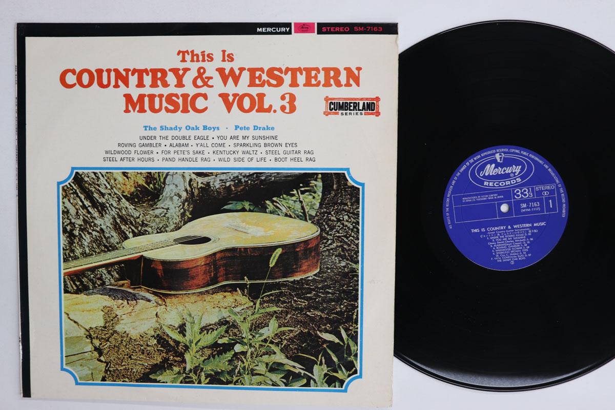 LP Record VARIOUS This Is Country Western Music Vol SM7163 MERCURRY Japan CountryFolk Used
LP Record VARIOUS This Is Country Western Music Vol SM7163 MERCURRY Japan CountryFolk Used