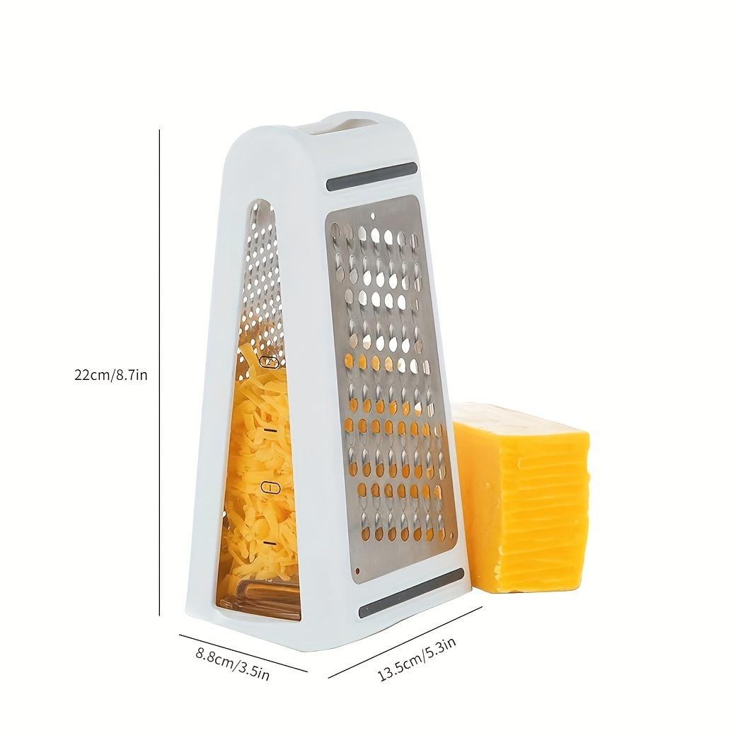 1 Piece Stainless Steel Double-Sided Cheese Grater Multi-Functional Kitchen Tool Can Chop Cheese Butter And Vegetables Easy To u
1 Piece Stainless Steel Double-Sided Cheese Grater Multi-Functional Kitchen Tool Can Chop Cheese Butter And Vegetables Easy To u