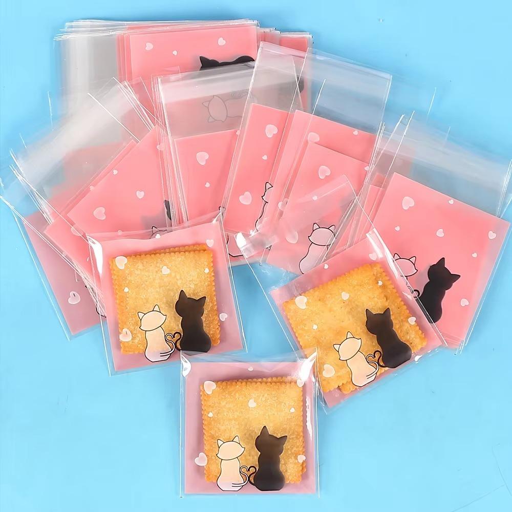 50Pcs Couple Cats Biscuits Candy Bags Plastic Sandwich Bread Packaging Bags Package Supplies червоний
50Pcs Couple Cats Biscuits Candy Bags Plastic Sandwich Bread Packaging Bags Package Supplies червоний
