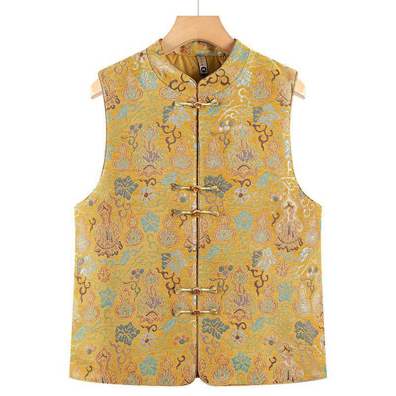 2026 Spring Vest for Middle-aged and Elderly Women - Tang Suit Style Grandma Vest 3XL (suggested 120-135 jin)
2026 Spring Vest for Middle-aged and Elderly Women - Tang Suit Style Grandma Vest 3XL (suggested 120-135 jin)