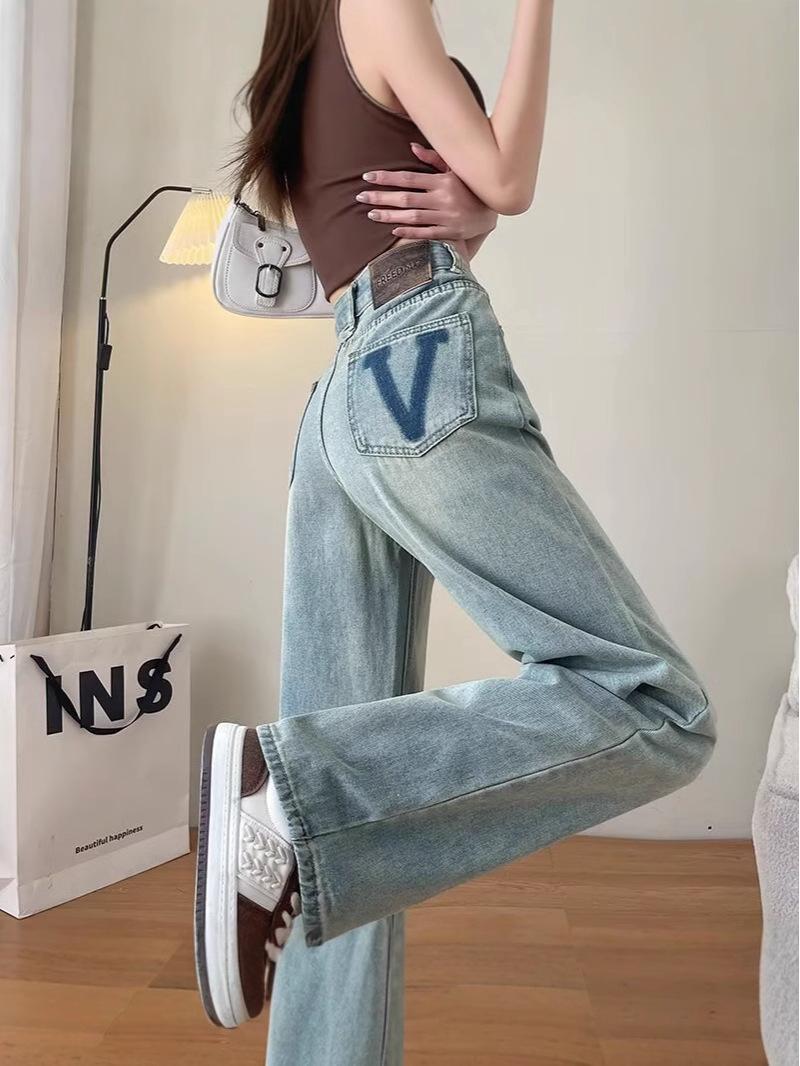 Women s Trendy American Retro High-Waisted Slim-Fit Straight-Leg Jeans - Versatile, Loose, Slimming Wide-Leg Style Extra Large
Women s Trendy American Retro High-Waisted Slim-Fit Straight-Leg Jeans - Versatile, Loose, Slimming Wide-Leg Style Extra Large