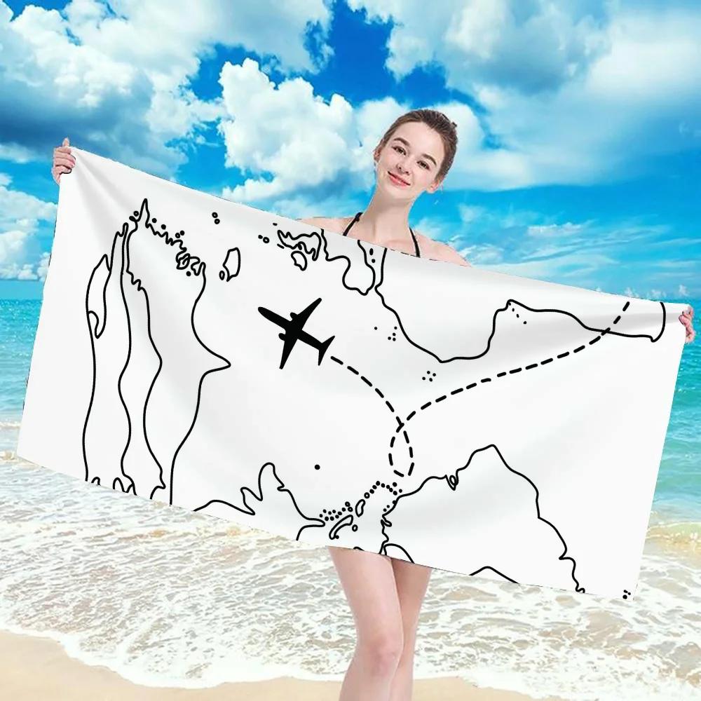 Plane Tour Quick-drying Towel Bath Towels for the Body Serviette Sport Woman Bathrobe Shower Bathroom Use Travel Sauna Spa Home W30*H60(CM)
Plane Tour Quick-drying Towel Bath Towels for the Body Serviette Sport Woman Bathrobe Shower Bathroom Use Travel Sauna Spa Home W30*H60(CM)