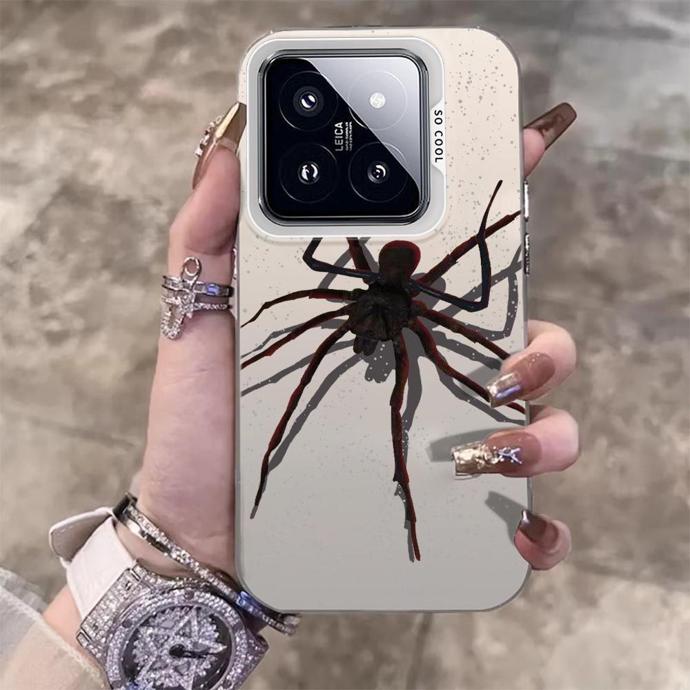 Cartoon Cool Black Spider Phone Case For Xiaomi Redmi 15C Note 14 13 Note 12 Note 11 10 Pro+ 5G 14C 13C 12 IMD Shockproof Cover Redmi Note 11 Pro 4G
Cartoon Cool Black Spider Phone Case For Xiaomi Redmi 15C Note 14 13 Note 12 Note 11 10 Pro+ 5G 14C 13C 12 IMD Shockproof Cover Redmi Note 11 Pro 4G
