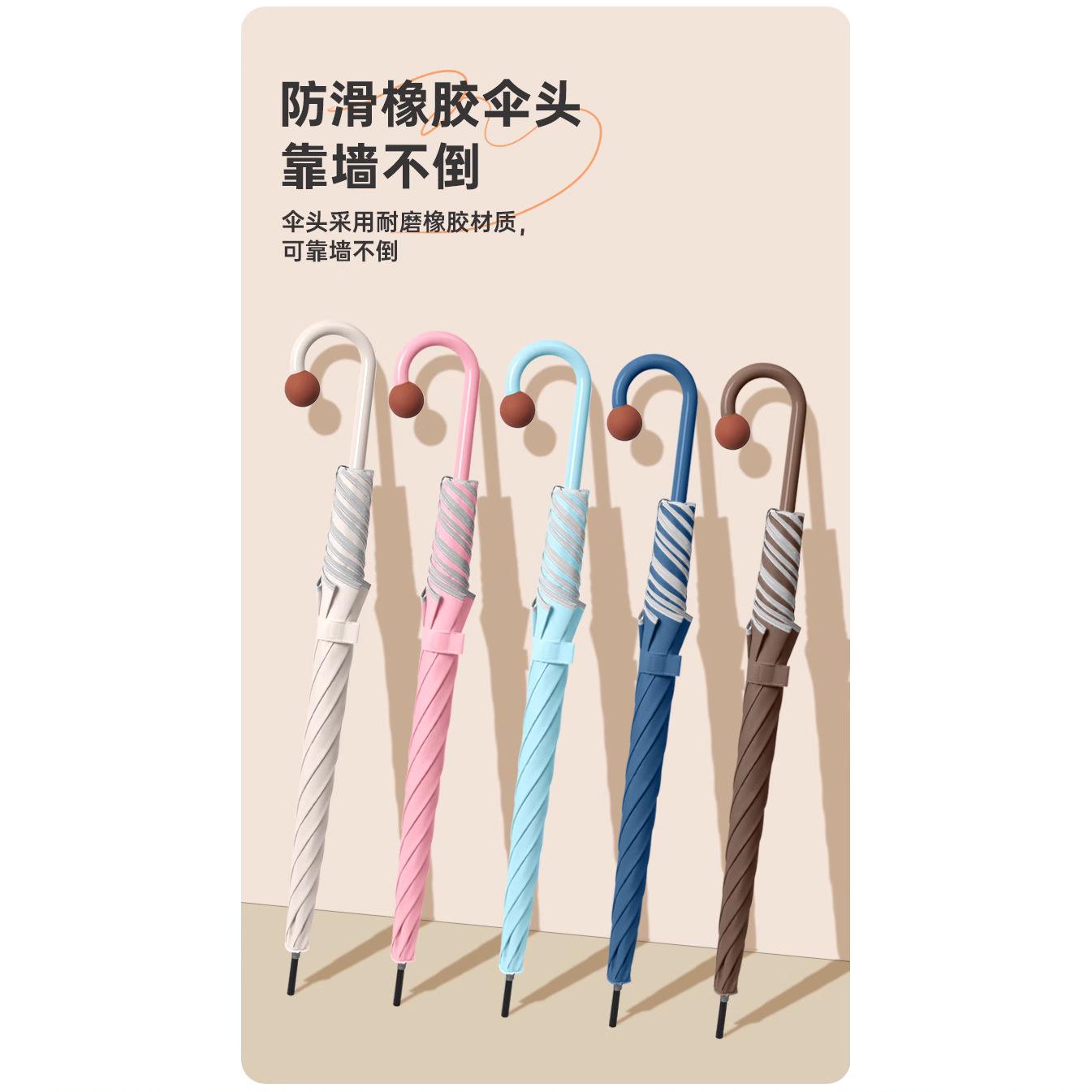 Long-handled umbrella cute umbrella rounded nose umbrella Maillard color popular umbrella
Long-handled umbrella cute umbrella rounded nose umbrella Maillard color popular umbrella