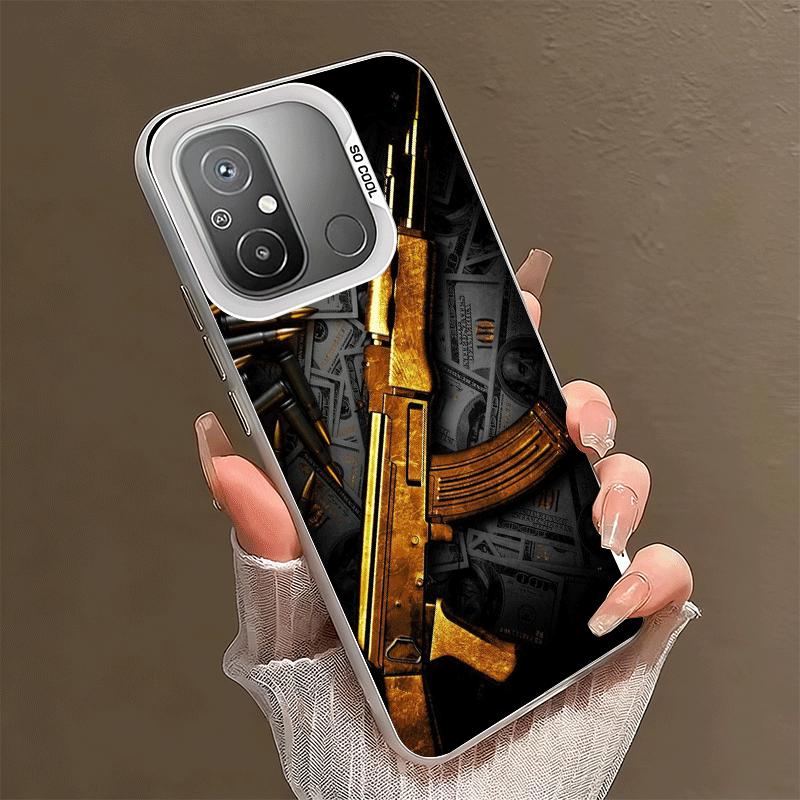 Gold Gun Bullets AK47 Handgun Shockproof Phone Case for Xiaomi Poco X7 X6 X5 X3 Pro F7 Ultra M8 Redmi 15C 15 14C 13C 12C 10C 13 Xiaomi Redmi 10C
Gold Gun Bullets AK47 Handgun Shockproof Phone Case for Xiaomi Poco X7 X6 X5 X3 Pro F7 Ultra M8 Redmi 15C 15 14C 13C 12C 10C 13 Xiaomi Redmi 10C