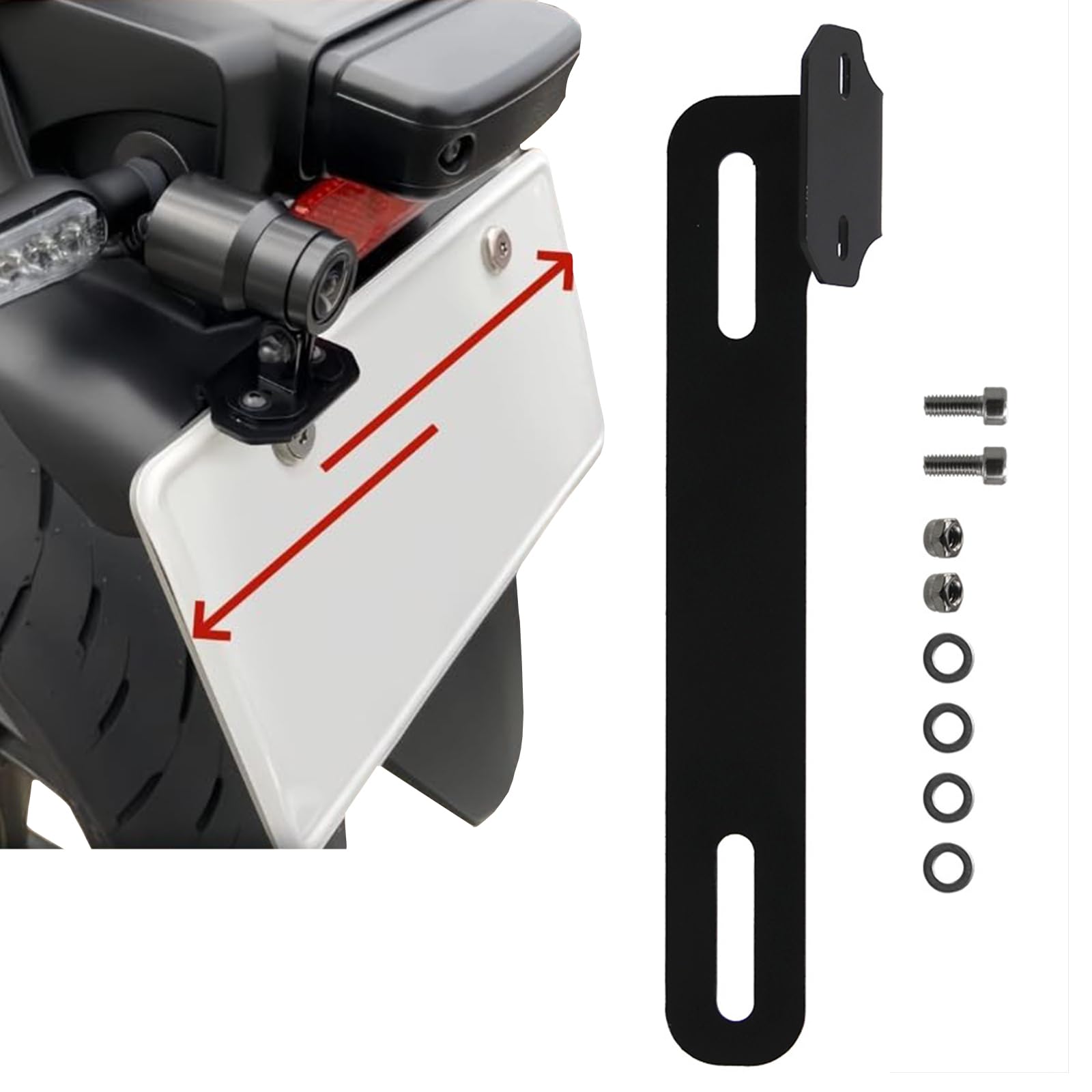 Compatible with Proto Daytona and Sanko dashcam mounts with license plate holders for all engine including mopeds and large Steel compatible with rear
Compatible with Proto Daytona and Sanko dashcam mounts with license plate holders for all engine including mopeds and large Steel compatible with rear