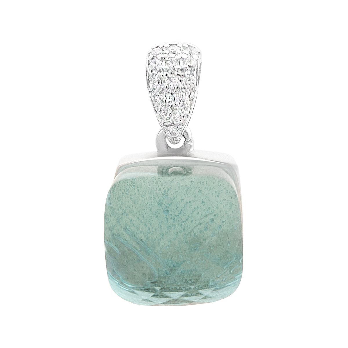 Silver pendant with cubic zirkonia (2177296) білий
Silver pendant with cubic zirkonia (2177296) білий