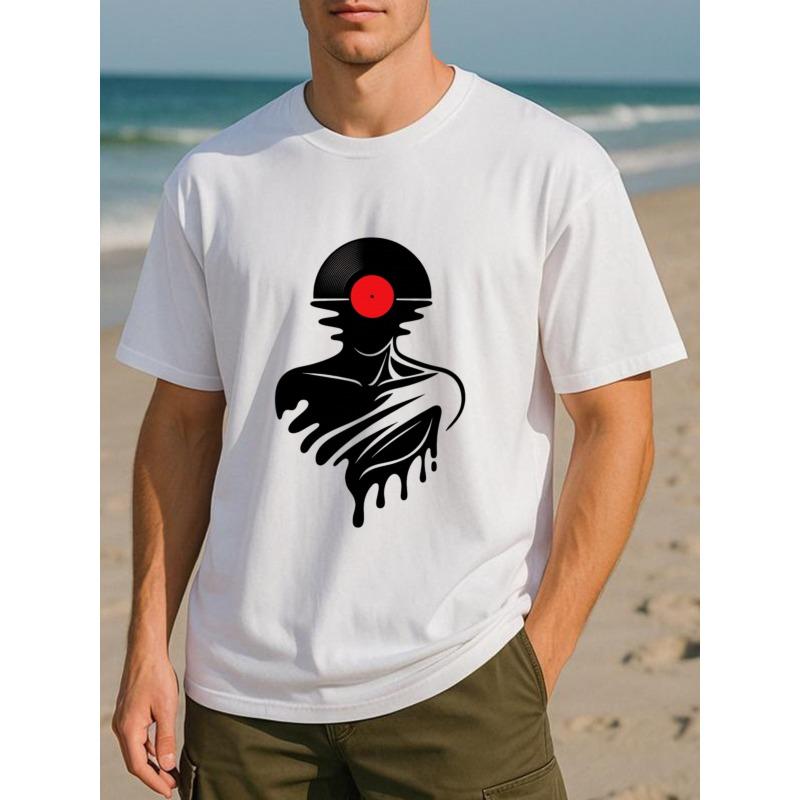 European sizes Black Vinyl Melting Figure | Liquid Philosophy Art Men S Print Short-Sleeved Shirt, Medium Elasticity Fashion Style 4XL білий
European sizes Black Vinyl Melting Figure | Liquid Philosophy Art Men S Print Short-Sleeved Shirt, Medium Elasticity Fashion Style 4XL білий