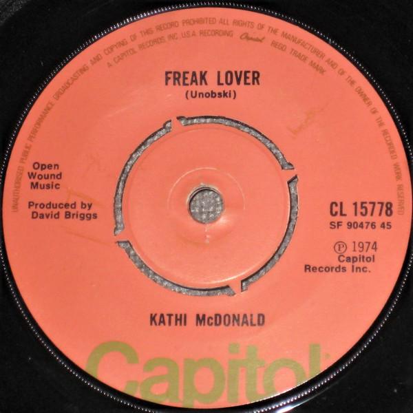 7-дюймовая пластинка KATHI MCDONALD Freak Lover CL15778 Capitol Records 1974 UK Rock Б/у
7-дюймовая пластинка KATHI MCDONALD Freak Lover CL15778 Capitol Records 1974 UK Rock Б/у