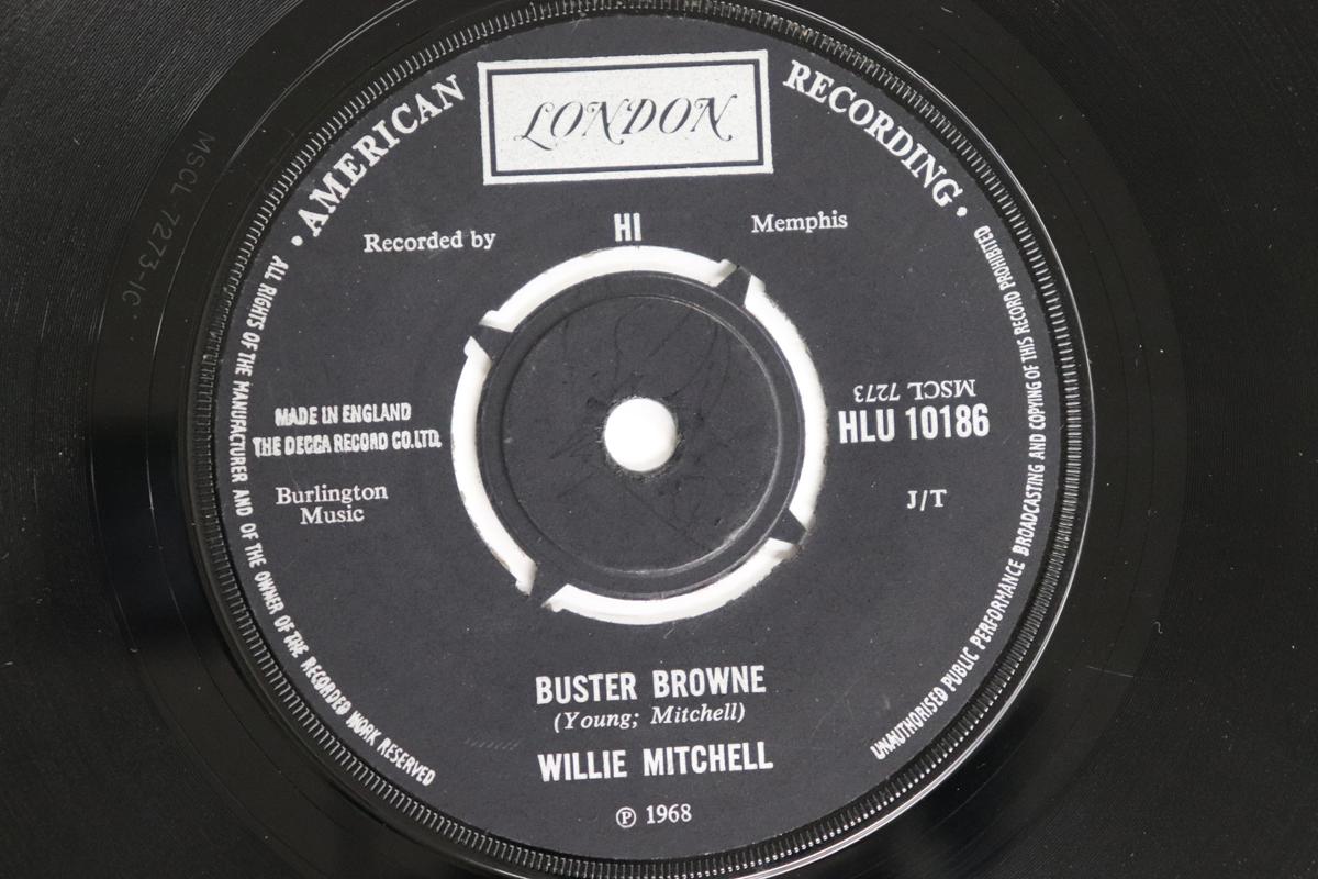 7-дюймовая пластинка WILLIE MITCHELL - Buster Browne / Soul Serenade HLU10186 LONDON AMERICAN 1968 UK Соул/Фанк Б/У
7-дюймовая пластинка WILLIE MITCHELL - Buster Browne / Soul Serenade HLU10186 LONDON AMERICAN 1968 UK Соул/Фанк Б/У
