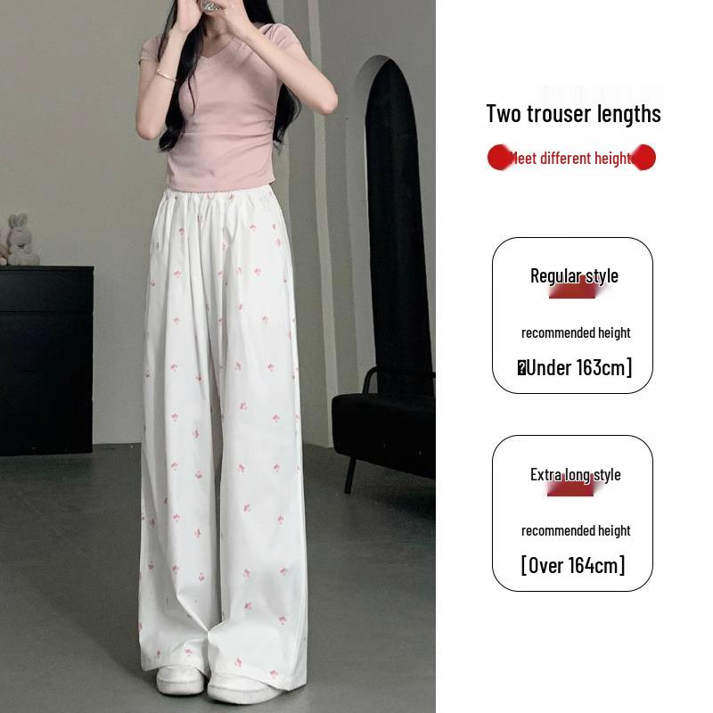 Women s 2025 Yamamoto High Waist Floral Wide-Leg Pants - White, Petite, Slimming Bow, Summer 2XL (Recommended 126-145kg)
Women s 2025 Yamamoto High Waist Floral Wide-Leg Pants - White, Petite, Slimming Bow, Summer 2XL (Recommended 126-145kg)