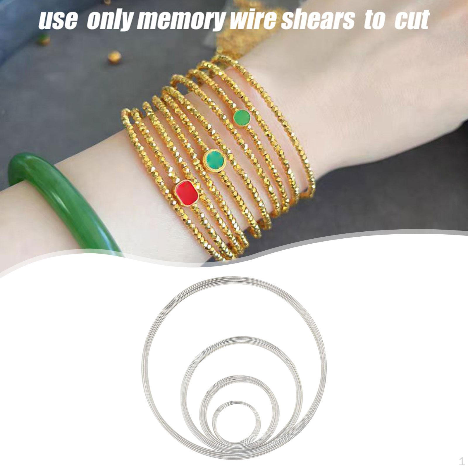 Проволока с эффектом памяти, бисером, несколько петель, тонкий прочный ювелирный металл для браслета ручной работы серебряный
Проволока с эффектом памяти, бисером, несколько петель, тонкий прочный ювелирный металл для браслета ручной работы серебряный