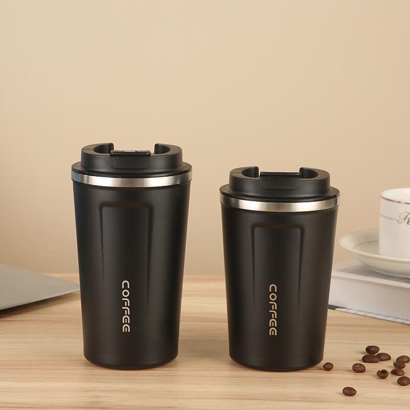 Умный дисплей температуры Изолированная кофейная кружка из нержавеющей стали - Портативная для улицы и готова к подарку 380ml