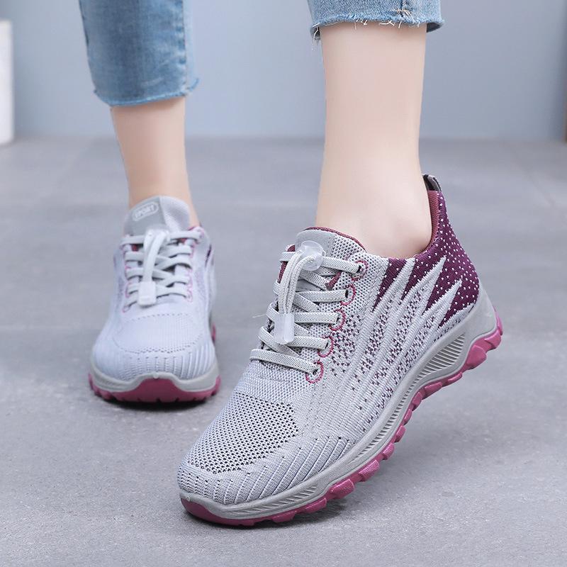 Middle-aged and elderly walking shoes autumn and winter single shoes women s mother shoes flying woven shoes breathable and comfortable soft-soled clo 36
Middle-aged and elderly walking shoes autumn and winter single shoes women s mother shoes flying woven shoes breathable and comfortable soft-soled clo 36