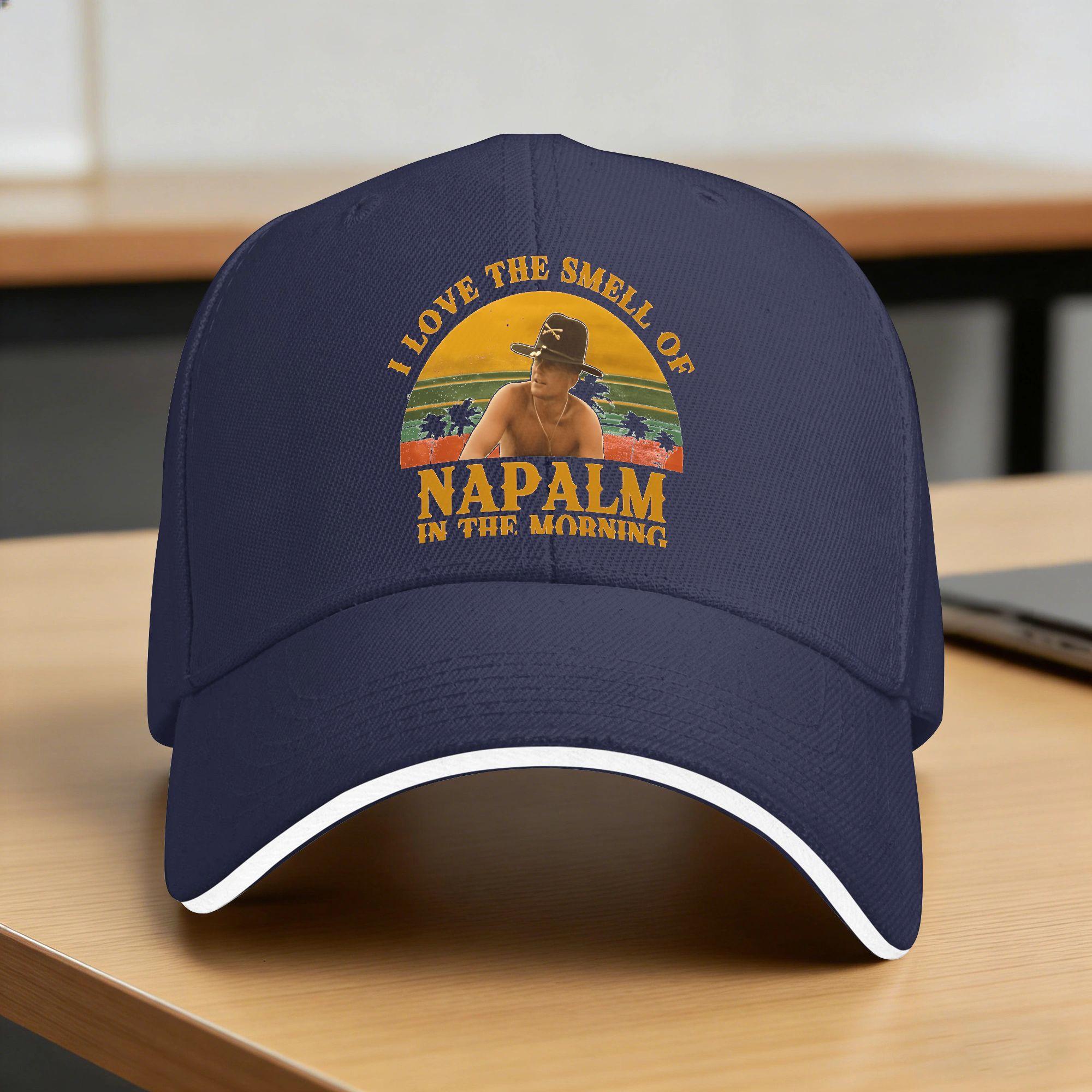 I Love The Smell of Napalm in The Morning Baseball Cap Outdoor Sports Sun Visor Hip Hop Hats Women Unisex Fashion Snapback Cap One Size
I Love The Smell of Napalm in The Morning Baseball Cap Outdoor Sports Sun Visor Hip Hop Hats Women Unisex Fashion Snapback Cap One Size