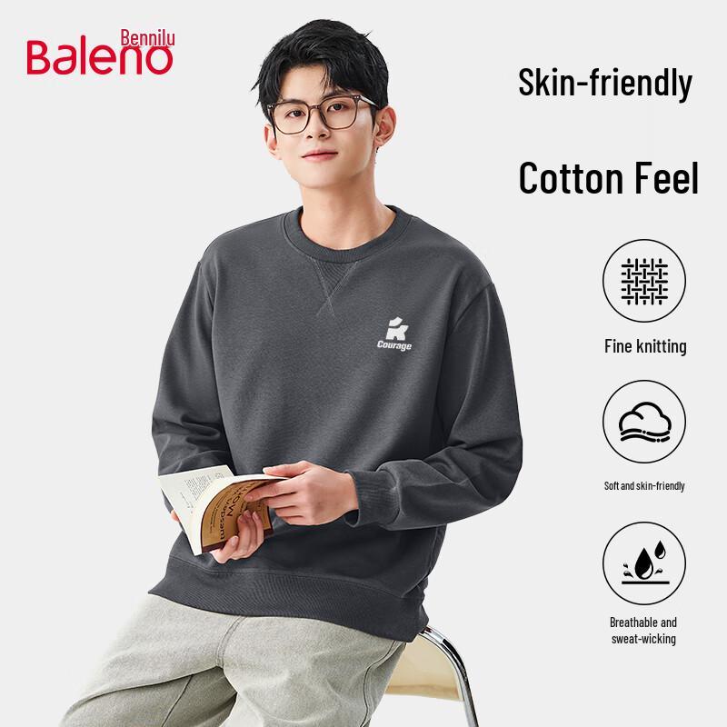 Baleno Men s 300G Heavyweight Crewneck Sweatshirt 4XL
Baleno Men s 300G Heavyweight Crewneck Sweatshirt 4XL