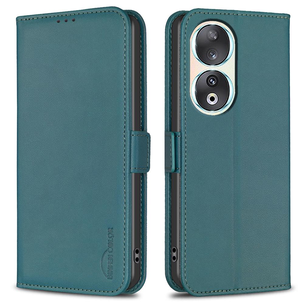 BINFEN COLOR BF31 For Honor 90 Case with Wallet Stand PU Leather Flip Phone Cover Green
BINFEN COLOR BF31 For Honor 90 Case with Wallet Stand PU Leather Flip Phone Cover Green