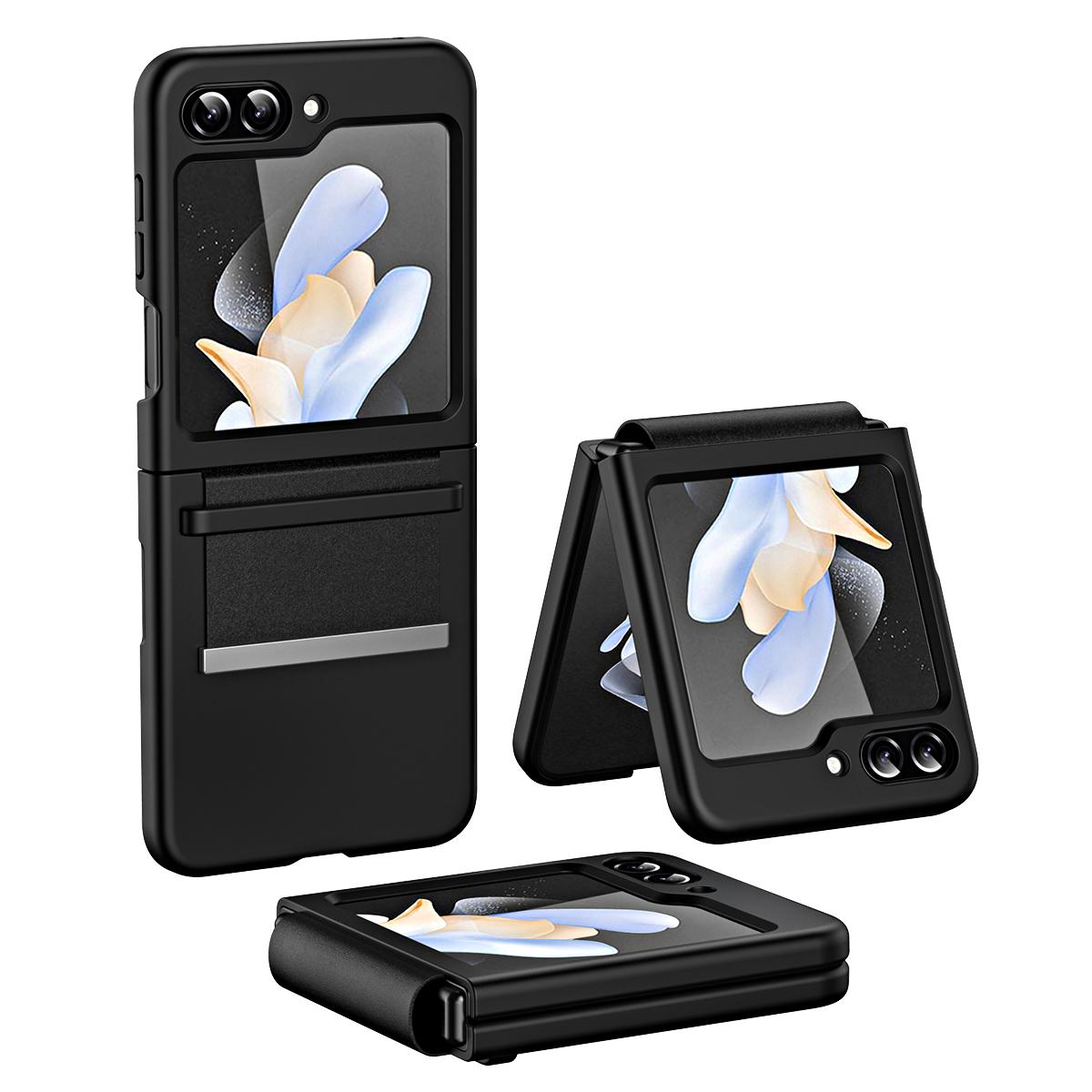For Samsung Galaxy Z Flip5 5G Hard PC Phone Case Retractable Strap Hinge Protection Phone Cover Black
For Samsung Galaxy Z Flip5 5G Hard PC Phone Case Retractable Strap Hinge Protection Phone Cover Black