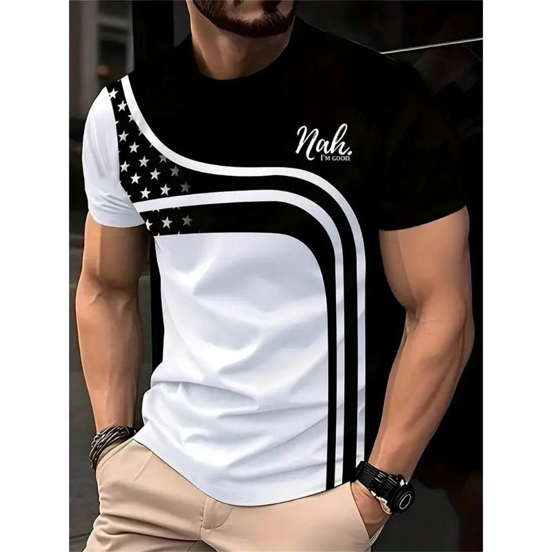 Men s short sleeved printed T-shirt for summer 6XL
Men s short sleeved printed T-shirt for summer 6XL