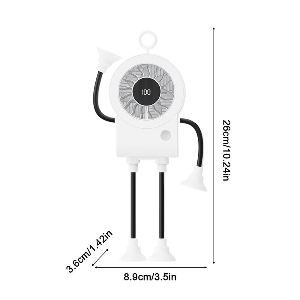 Mini Portable Fan 5 Modes 100 Speeds Suction Cup Hands-Free Digital Display Mini Fan Portable for Outdoor Travel Beach Vacation белый
Mini Portable Fan 5 Modes 100 Speeds Suction Cup Hands-Free Digital Display Mini Fan Portable for Outdoor Travel Beach Vacation белый