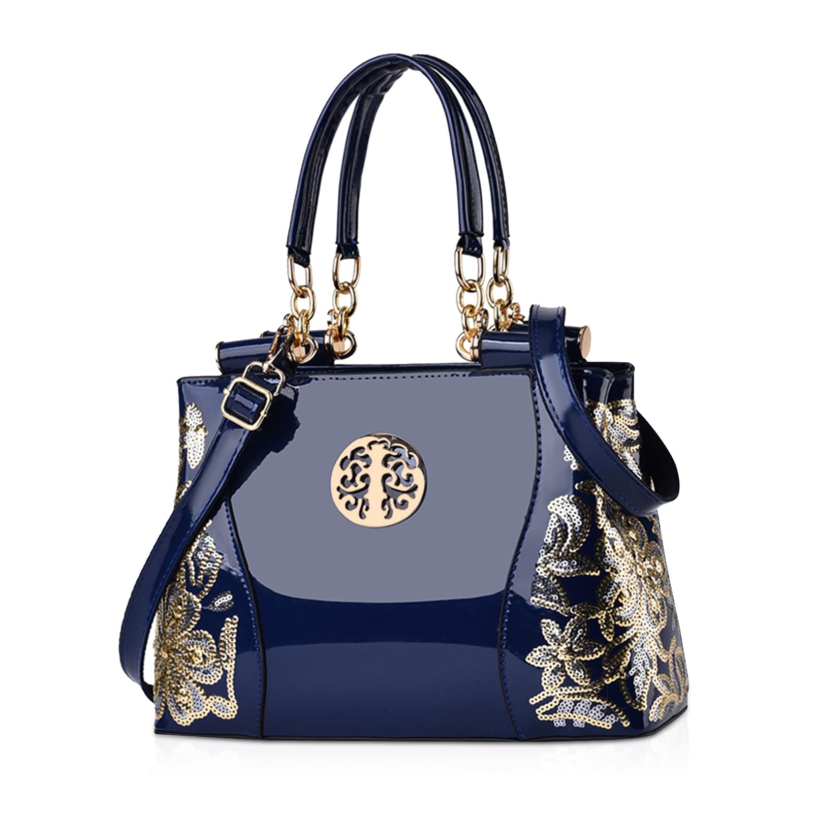 Shoulder Crossbody Large Commuter Waterproof PU Navy NICOLE&DORIS Women s 2-Way Handbag, Bag, Bag, Capacity, Stylish, Bag, Glossy, Leather,
Shoulder Crossbody Large Commuter Waterproof PU Navy NICOLE&DORIS Women s 2-Way Handbag, Bag, Bag, Capacity, Stylish, Bag, Glossy, Leather,