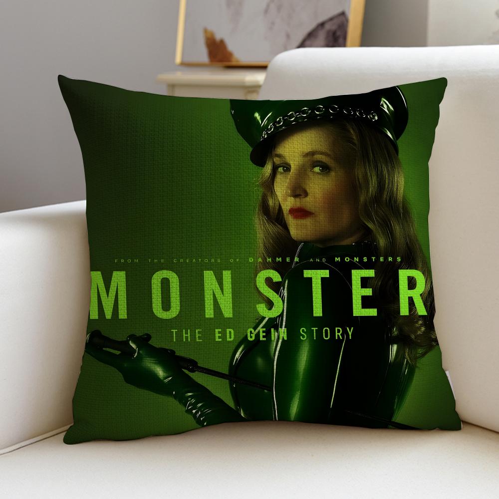 MMonster The Ed Gein StoryS Cushion Cover Breathable and skinfriendly linen pillowcase square removable and washable cushion 30X30cm
MMonster The Ed Gein StoryS Cushion Cover Breathable and skinfriendly linen pillowcase square removable and washable cushion 30X30cm
