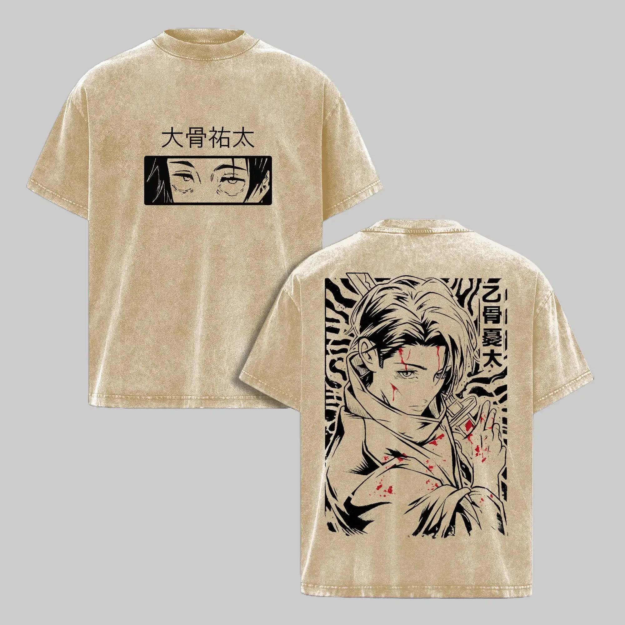 Okkotsu Yuta Jujutsu Kaisen T-shirt For Men s Clothing Anime Washed Oversized T Shirt Summer Short Sleeve Cotton Tees Tops XXL
Okkotsu Yuta Jujutsu Kaisen T-shirt For Men s Clothing Anime Washed Oversized T Shirt Summer Short Sleeve Cotton Tees Tops XXL