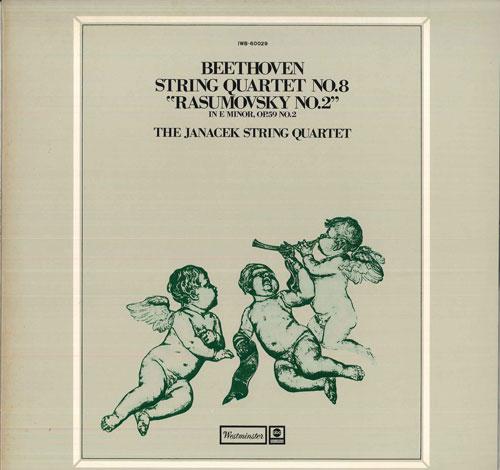 LP Record JANACEK STRING QUARTET - Beethoven String Quartet No.8 rasu IWB60029 WESTMINSTER Japan Classical Used
LP Record JANACEK STRING QUARTET - Beethoven String Quartet No.8 rasu IWB60029 WESTMINSTER Japan Classical Used