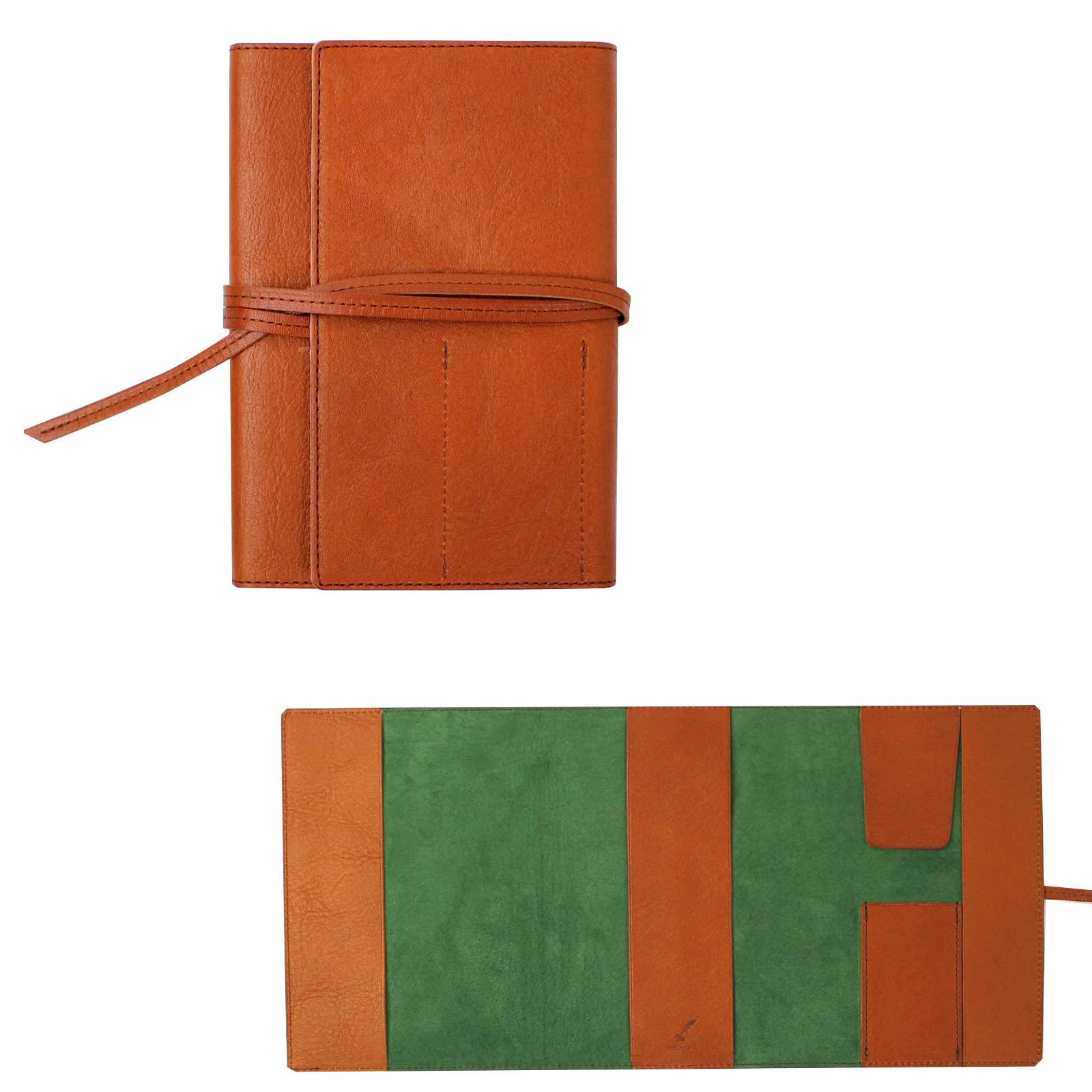 Waki Stationery Original Genuine Leather Cover Roll Type for JS Diary B6 Variant Size Ivy Green (Cover Only)
Waki Stationery Original Genuine Leather Cover Roll Type for JS Diary B6 Variant Size Ivy Green (Cover Only)