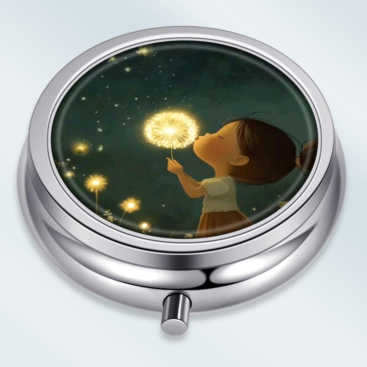 Portable Pill Box with 3 Compartments, Mini Metal Medicine Organizer Case, Cute Printed Pill Container for Vitamins, Pills, Jewelry, Travel, Daily Use разноцветный
Portable Pill Box with 3 Compartments, Mini Metal Medicine Organizer Case, Cute Printed Pill Container for Vitamins, Pills, Jewelry, Travel, Daily Use разноцветный