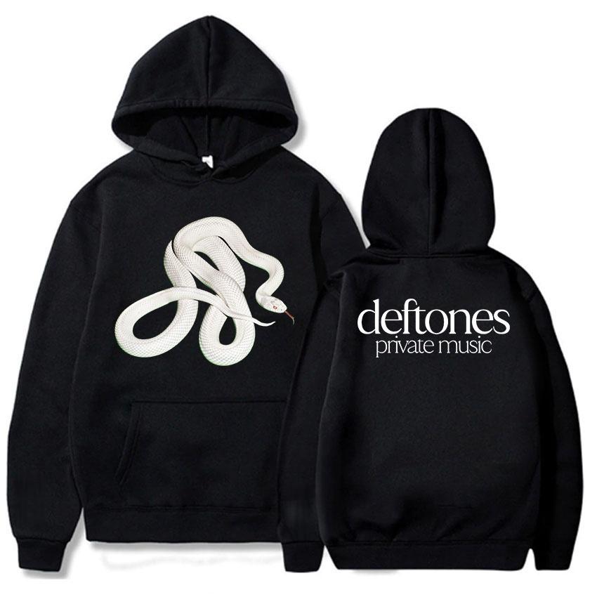 Худи Private Music Snake, толстовки с графикой группы Deftones, осенний флис, повседневные мужские пуловеры, длинный рукав, унисекс, уличная одежда S
Худи Private Music Snake, толстовки с графикой группы Deftones, осенний флис, повседневные мужские пуловеры, длинный рукав, унисекс, уличная одежда S