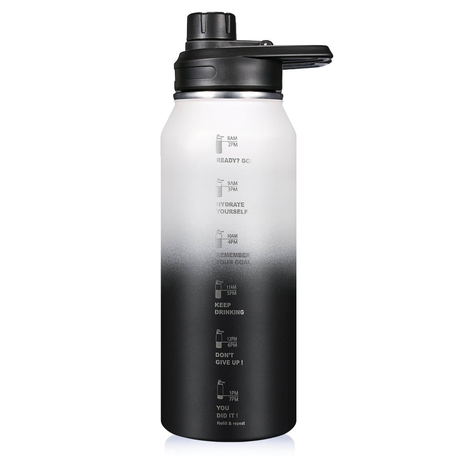 BottHealth Insulated Water 1 Liter Direct SUS304 Stainless Steel Vacuum Insulated Sports Easy to Wide Perfect for and Outdoor White Black Bottle,
BottHealth Insulated Water 1 Liter Direct SUS304 Stainless Steel Vacuum Insulated Sports Easy to Wide Perfect for and Outdoor White Black Bottle,