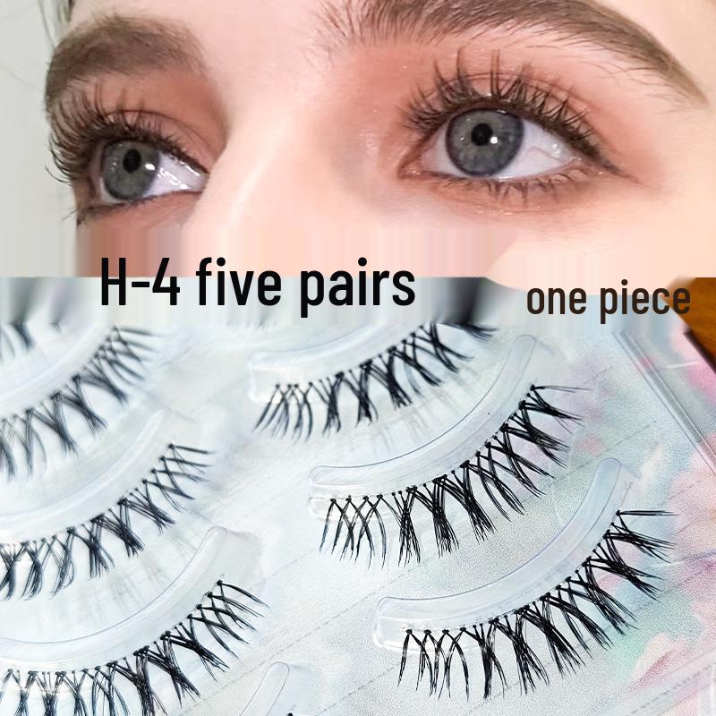 Yue Jiao Niang Handmade Natural-Look Pointed False Eyelashes with Transparent Fish Line Band - Soft & Comfortable
Yue Jiao Niang Handmade Natural-Look Pointed False Eyelashes with Transparent Fish Line Band - Soft & Comfortable